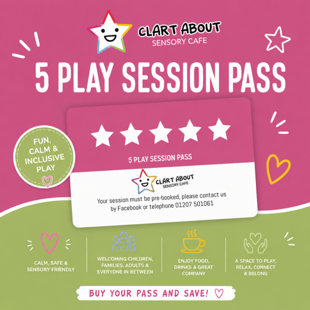 Save and Play 6 Week 5 Play Session Pass