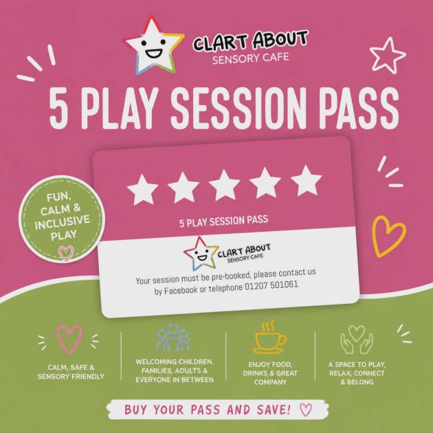 Save and Play 6 Week 5 Play Session Pass