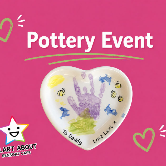 Rainbow Pottery Painting Father's Day session - Mon 1st June- 1:30-3:00pm