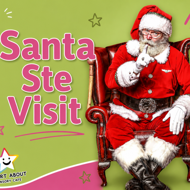Santa Ste Visits Clart About Sensory Cafe -Tue 15th Dec- 11:30-1:00pm