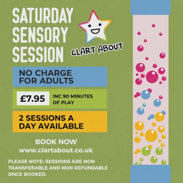 Saturday Sensory - 16th - May - 9.30am-11.00am