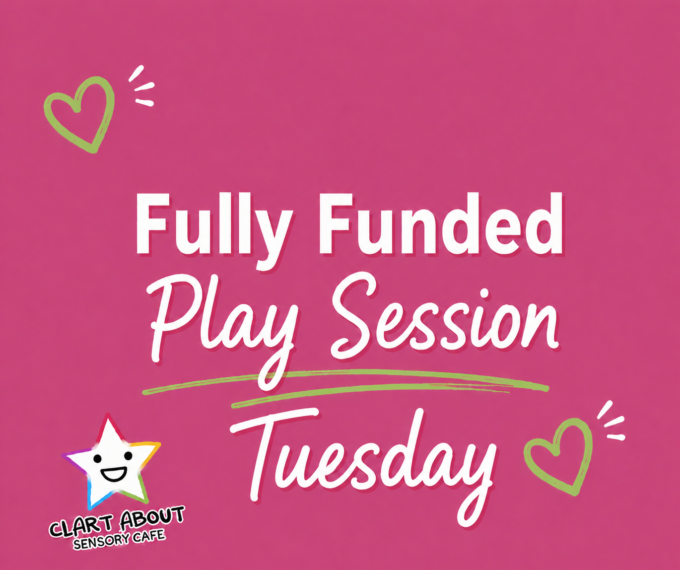 Fully Funded Play Session Tuesday 26th May 9.30-11.30am session